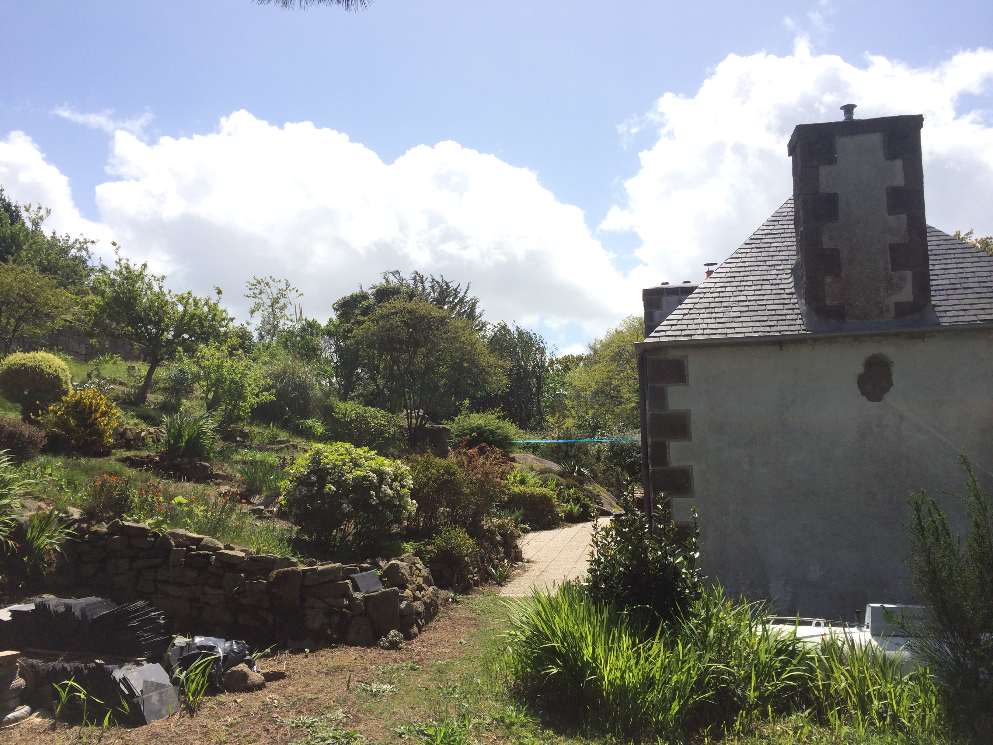 Extension d’une maison de famille – Trebeurden – Existant