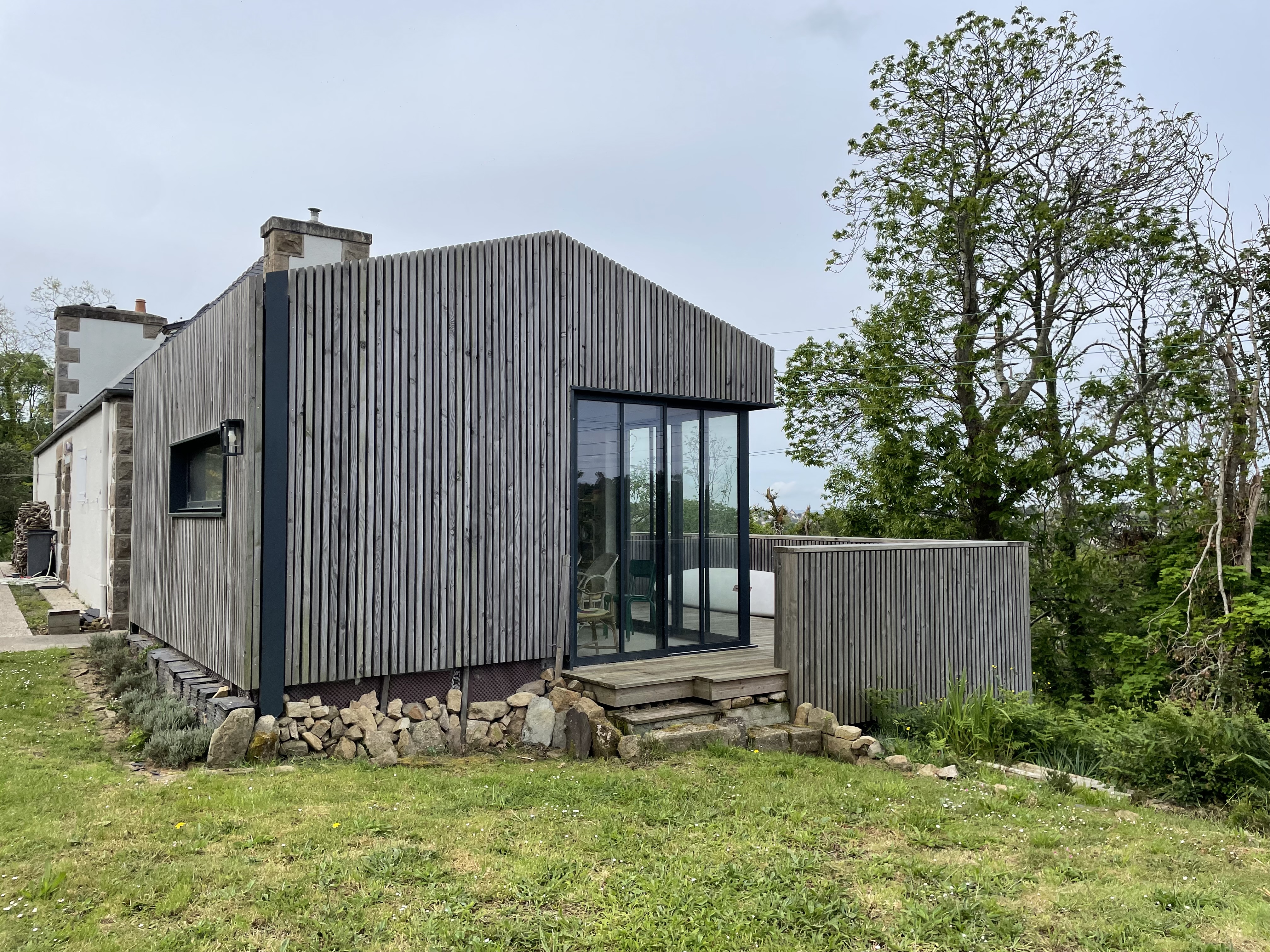 Extension d’une maison de famille – Trebeurden